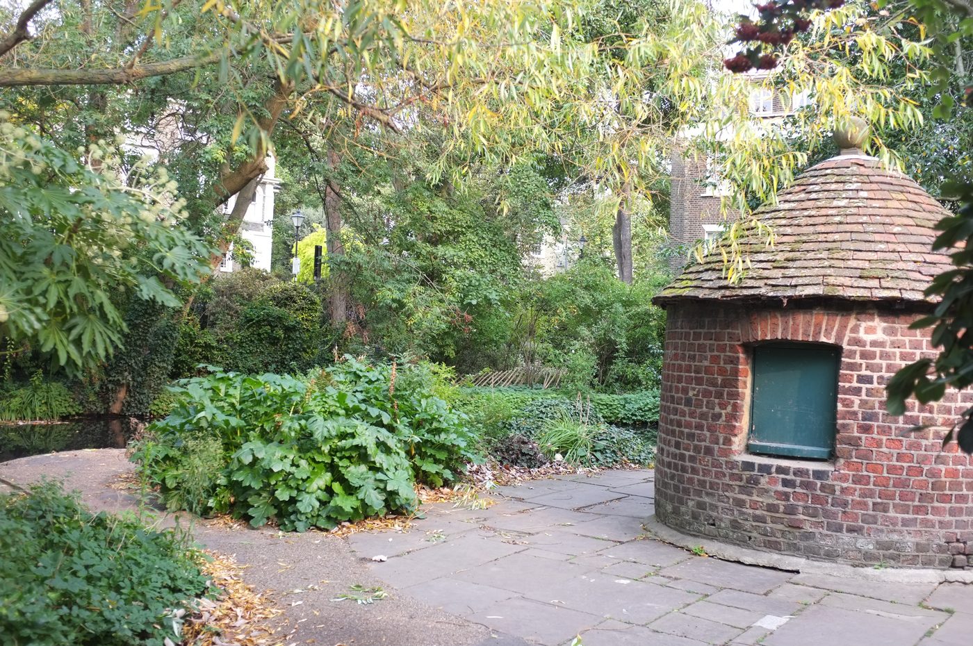 Jardin de la tour de Canonbury