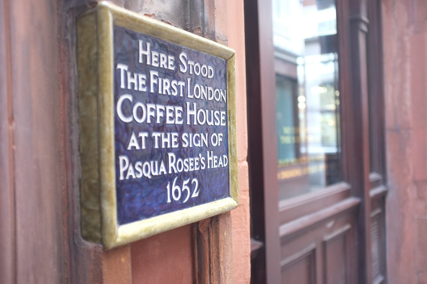 Premier coffee house de Londres