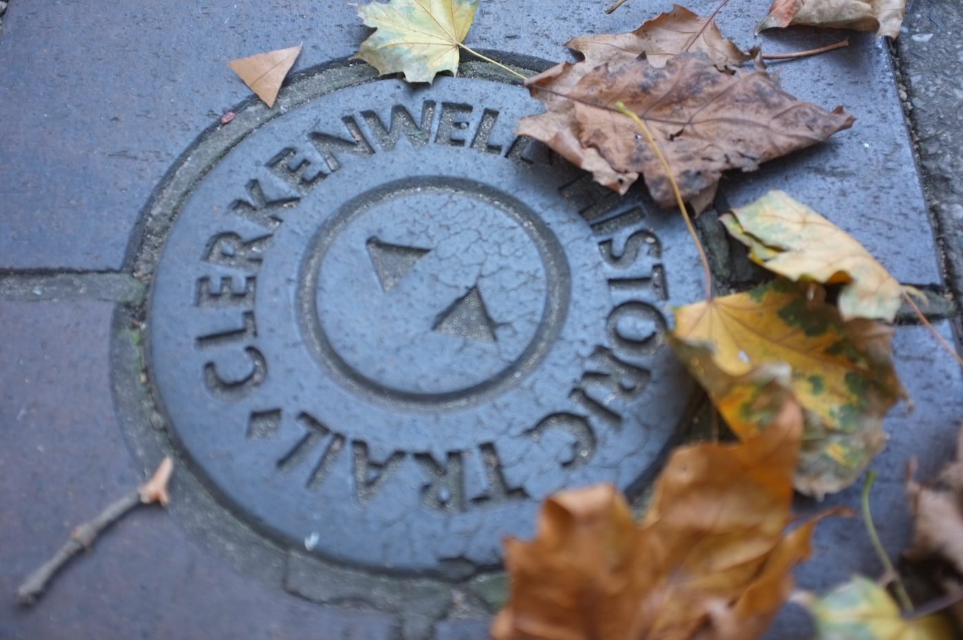 Jardin plaque Clerkenwell Historic Trail
