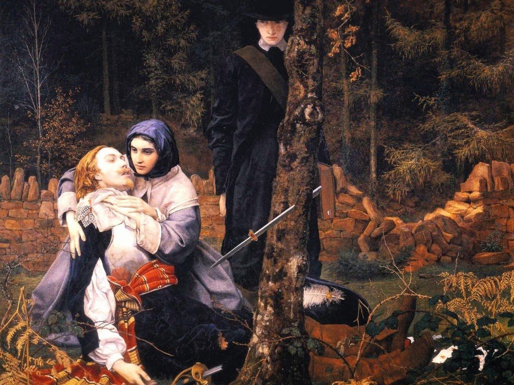 The Wounded Cavalier, William Shakespeare Burton