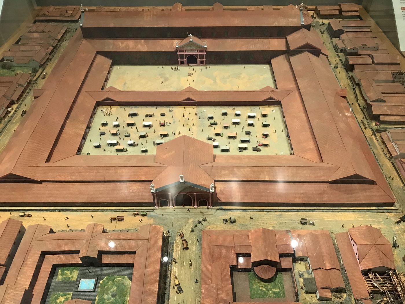 Maquette du forum de Londinium