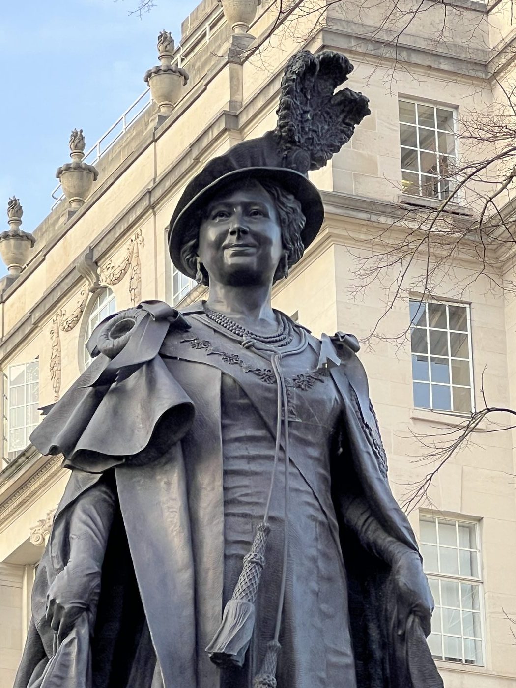 Statue royale à Trafalgar Square
