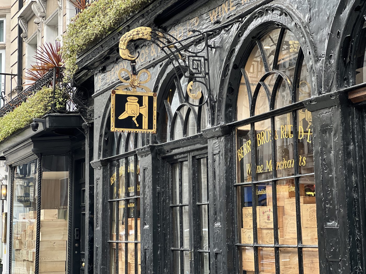 Berry Bros & Rudd, wine merchants