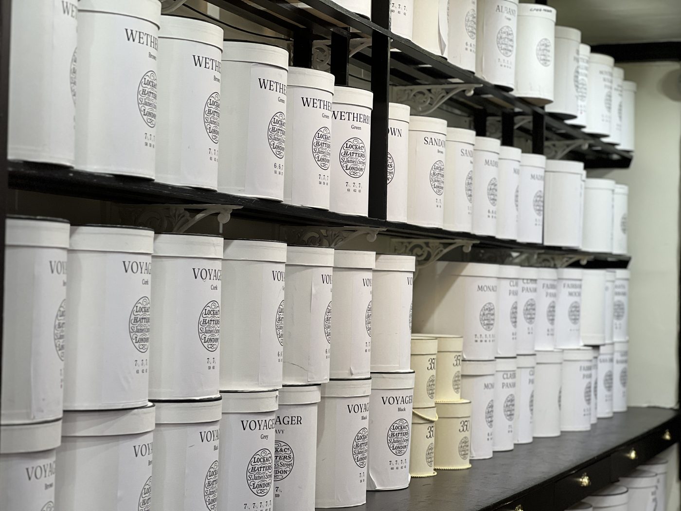 Boîtes à chapeaux chez Lock & Co